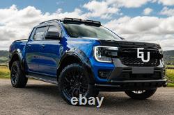 For Ford Ranger T9 2022+ Wildtrak Black Wide Wheel Arches Fender Flares 4pcs