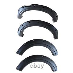 For Ford Ranger T9 2022+ Wildtrak Black Wide Wheel Arches Fender Flares 4pcs