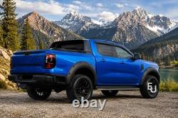 For Ford Ranger T9 2022+ Wildtrak Black Wide Wheel Arches Fender Flares 4pcs