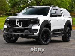 For Ford Ranger T9 2022+ Xlt XL Xls Matte Black Wide Wheel Arches Fender Flares