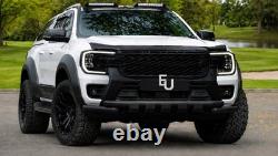 For Ford Ranger T9 2022+ Xlt XL Xls Matte Black Wide Wheel Arches Fender Flares