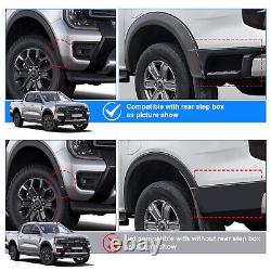 For Ford Ranger Wildtrak 2023-2024 T9 Wide Wheel Arch Extension Fender Flares