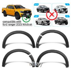 For Ford Ranger Wildtrak 2023-2024 T9 Wide Wheel Arches Fender Flares Body Kit