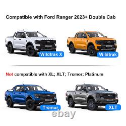 For Ford Ranger Wildtrak 2023-2025 T9 Wide Body Wheel Arches Fender Flares Kit