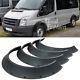 For Ford Transit 4x Flexible Fender Flares Extra Wide Body Wheel Arches Black