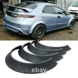 For Honda Civic Accord Fender Flares Extra Wide Body Kit Wheel Arches 4.5 4PCS