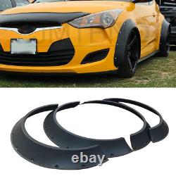 For Hyundai Veloster 4.5 Car Fender Flares Extra Wide Body Kit Wheel Arches
