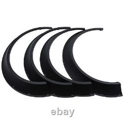 For Jaguar F-Pace Fender Flares Extra Wide Body Wheel Arches Kit Mudguards Black