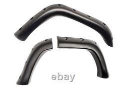 For Jeep Wide Extended Rivet Wheel Arches Fender Flare Kit Cherokee XJ 1984-2001