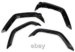 For Jeep Wide Extended Rivet Wheel Arches Fender Flare Kit Wrangler III JK 07-18