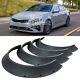 For Kia Optima 4x Flexible Car Fender Flares Extra Wide Body Wheel Arches Black