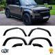 For Land Rover Defender 110 2020+ Wheel Arch Kit Gloss Black Wide Body L663