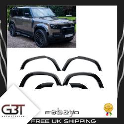 For Land Rover Defender 110 2020+ Wheel Arch Kit Gloss Black Wide Body L663 Uk