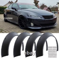 For Lexus IS250 IS300 IS350 GS350 Fender Flares Extra Wide Body Kit Wheel Arches