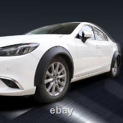 For Mazda 323 6 5 3 MX-5 Fender Flares Extra Wide Flexible Wheel Arches Body Kit