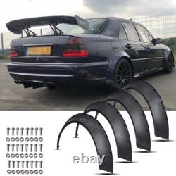 For Mercedes Benz C-Class Fender Flares Extra Wide Body Wheel Arches Mudguards