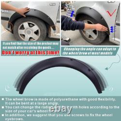 For Mercedes Benz C-Class Fender Flares Extra Wide Body Wheel Arches Mudguards