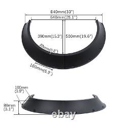 For Mercedes Benz E Class Fender Flares Extra Wide Body Kit Wheel Arch Mudguard