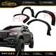 For Mercedes X-class Wide Body Wheel Arches Fender Flares Kit Gloss Black 2017