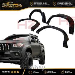For Mercedes X-class Wide Body Wheel Arches Fender Flares Kit Gloss Black 2017