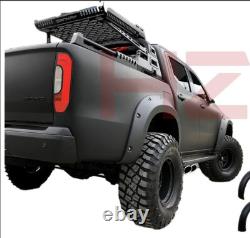 For Mercedes X-class Wide Body Wheel Arches Fender Flares Kit Gloss Black 2017