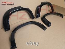 For Mercedes X-class Wide Body Wheel Arches Fender Flares Kit Gloss Black 2017