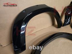 For Mercedes X-class Wide Body Wheel Arches Fender Flares Kit Gloss Black 2017