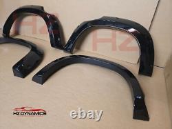 For Mercedes X-class Wide Body Wheel Arches Fender Flares Kit Gloss Black 2017