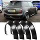 For Mini Cooper S R53 R56 R58 4pcs Fender Flares Extra Wide Body Kit Wheel Arch