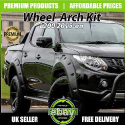 For Mitsubishi L200 Series 5 2016-2019 Wide Wheel Arch Extensions Fender Flares