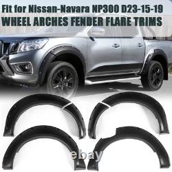 For Nissan Navara D23 Ad Blue Np300 15-21 Wide Wheel Arches Fender Flares Kit
