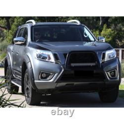 For Nissan Navara D23 Np300 14-20 Wide Wheel Arches Fender Flares Body Kit Black