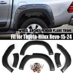 For Nissan Navara D23 Np300 14-20 Wide Wheel Arches Fender Flares Body Kit Black