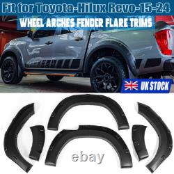 For Nissan Navara D23 Np300 14-20 Wide Wheel Arches Fender Flares Body Kit Black