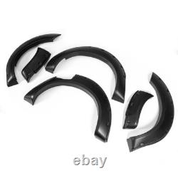 For Nissan Navara D23 Np300 14-20 Wide Wheel Arches Fender Flares Body Kit Black