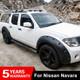 For Nissan Navara D40 2011-2014 4doors Pickup Pocket Wide Wheel Arches Kit Black