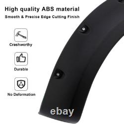 For Nissan Navara D40 2011-2014 4Doors Pickup Pocket Wide Wheel Arches Kit Black