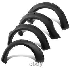 For Nissan Navara D40 2011-2014 4Doors Pickup Pocket Wide Wheel Arches Kit Black