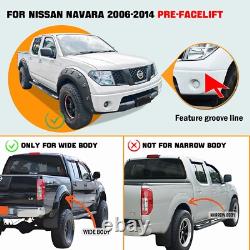 For Nissan Navara D40 pick up 2006-2014 Wide Wheel Arches Body Kit Styling Part