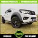 For Nissan Navara Np300 2015+ Wide Body Wheel Arches Fender Flares Riveted Style