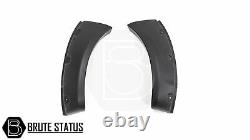 For Nissan Navara NP300 2015+ Wide Body Wheel Arches Fender Flares Riveted Style