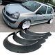 For Renault Clio Megane 4pcs Fender Flares Extra Wide Body Wheel Arches 4.5'