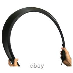 For SUV Sedan 4Pcs Wheel Arches Fender Flares Extra Wide Body Universal Mudguard
