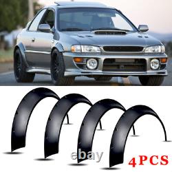 For Subaru Impreza WRX STI 4PCS Fender Flares Extra Wide Body Kit Wheel Arches