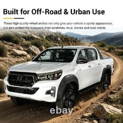 For Toyota Hilux 2018-2020 Invincible X Wide Wheel Arches Fender Flares Body Kit