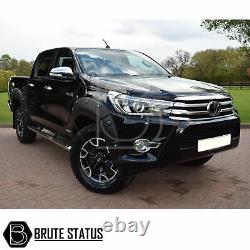 For Toyota Hilux 2018-2020 Wide Body Wheel Arches Fender Flares Riveted Style