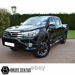 For Toyota Hilux 2018-2020 Wide Body Wheel Arches Fender Flares Riveted Style