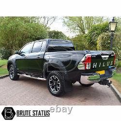 For Toyota Hilux 2018-2020 Wide Body Wheel Arches Fender Flares Riveted Style