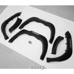 For Toyota Hilux Revo 15-19 Black Wide Wheel Arches Fender Flares Body Kits
