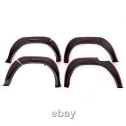 For Toyota Hilux Revo 15-19 Black Wide Wheel Arches Fender Flares Body Kits